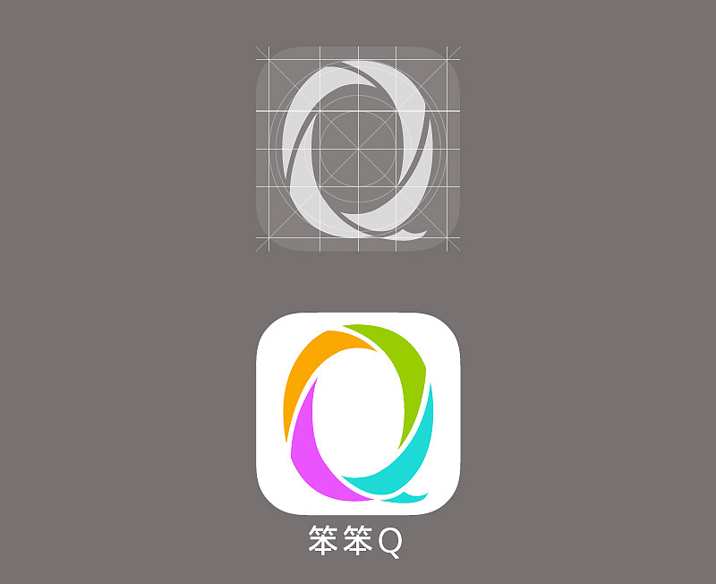 笨笨Q项目LOGO设计（图ZMjk4MDU2ODQ=） - Logo - 站酷设计师LANG_G原创素材 - 站酷ZCOOL