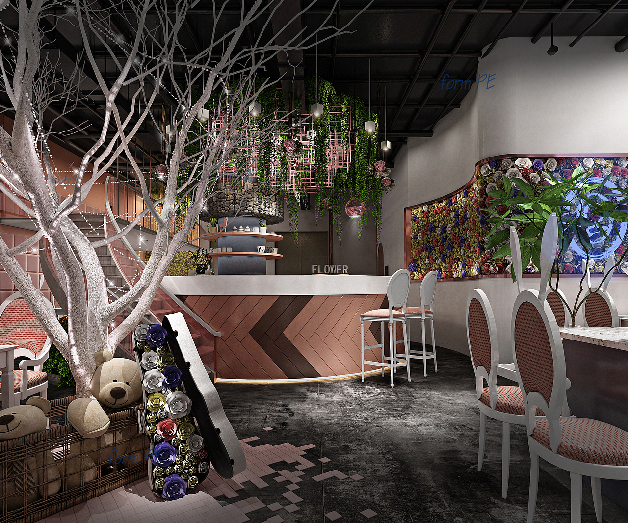 【花】主题餐厅\咖啡厅