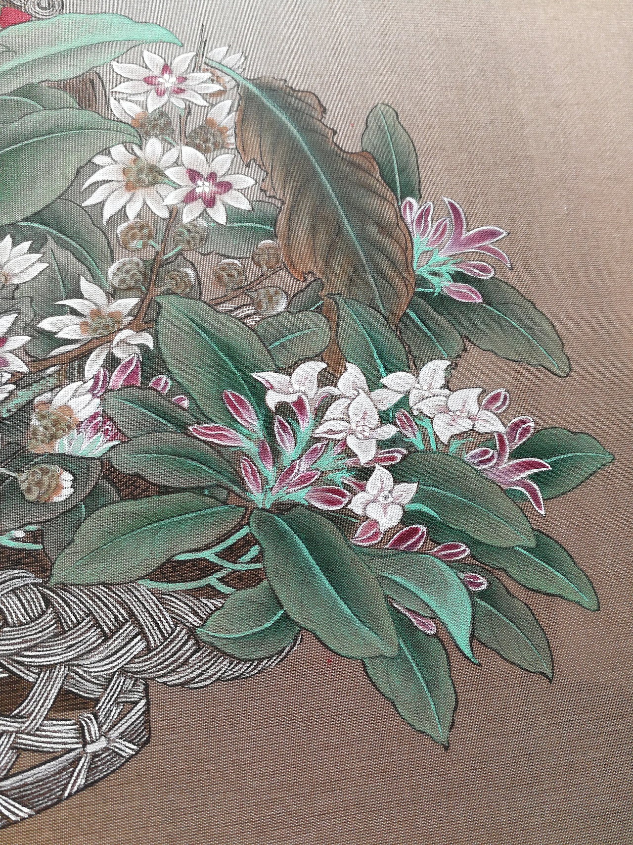 临宋花篮图冬季