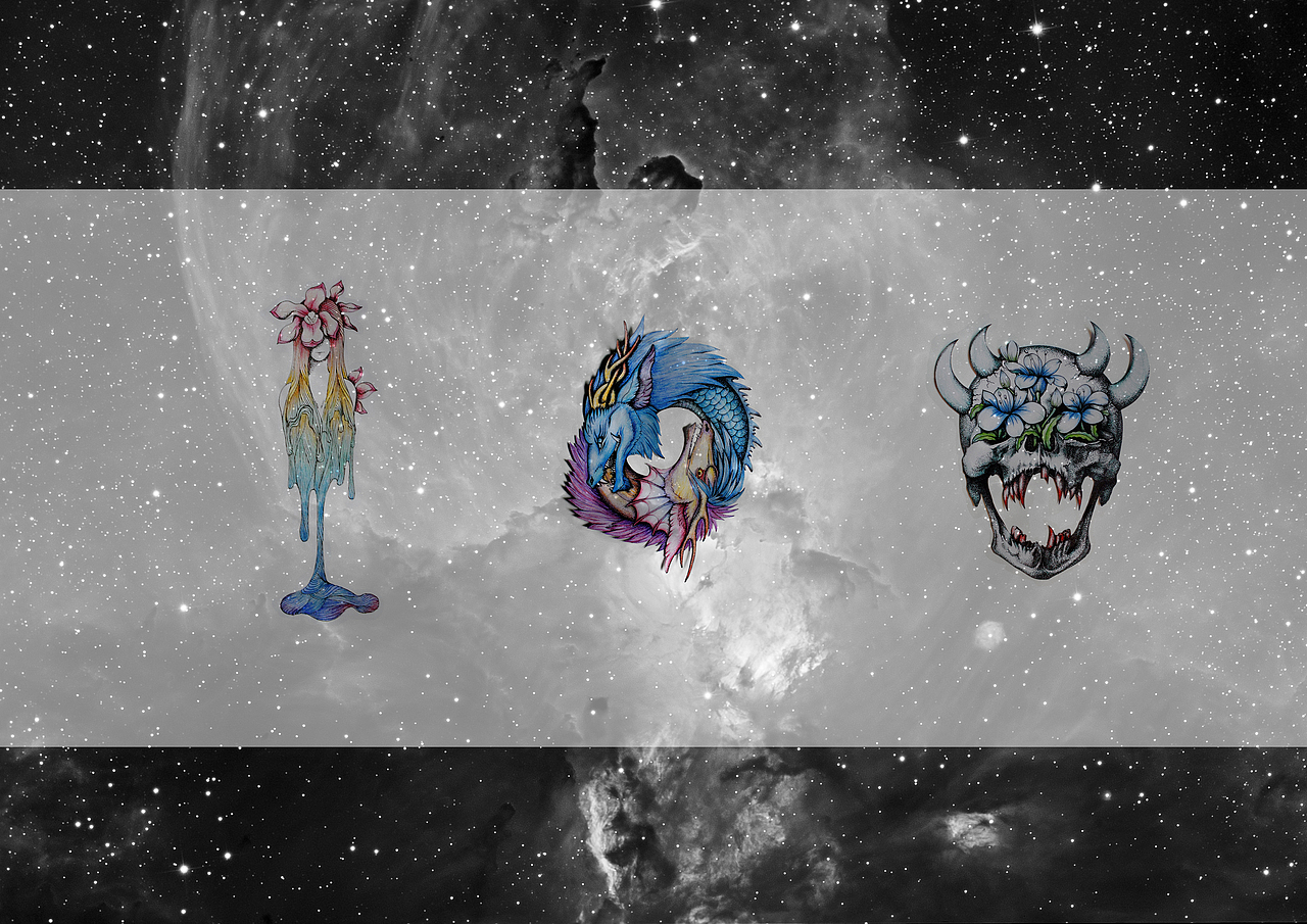 《臆想》幻想意识插画设计 湘南学院 视觉传达 孙萧 # 2012 我们毕业啦 #（图ZNTk3MDA2NA==） - 商业插画 - 站酷设计师薄荷君原创素材 - 站酷ZCOOL