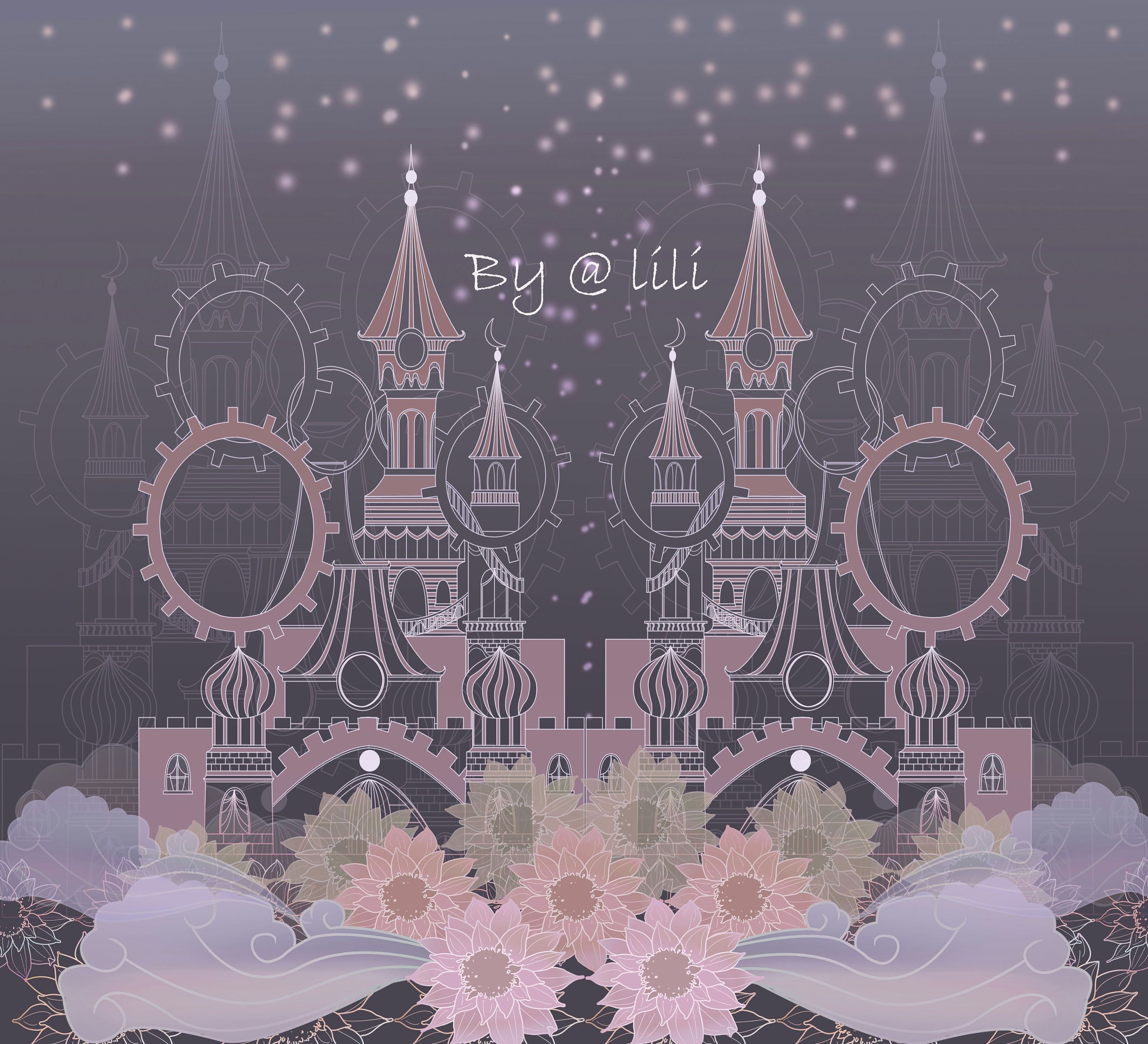 城堡系列|插画|艺术插画|荔枝ccoo - 原创作品 - 站酷 (zcool)
