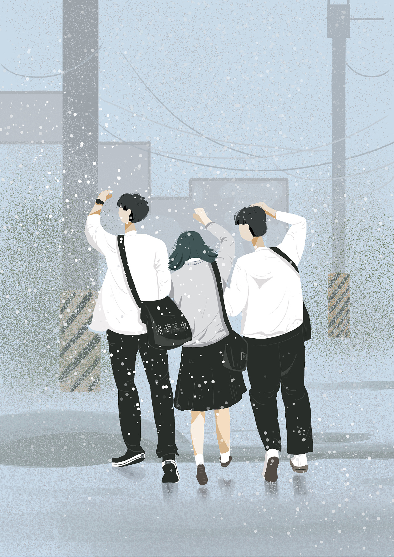 《想见你》系列插画