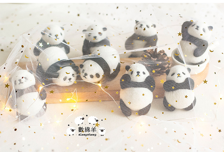 数绵羊羊毛毡熊猫公仔相框画胸针教程（图ZMTEzNzUxMzMy） - 其他手工艺 - 站酷设计师猫饭catfan原创素材 - 站酷ZCOOL