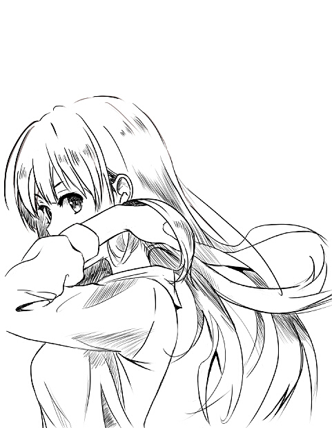 霞之丘诗羽临摹练习