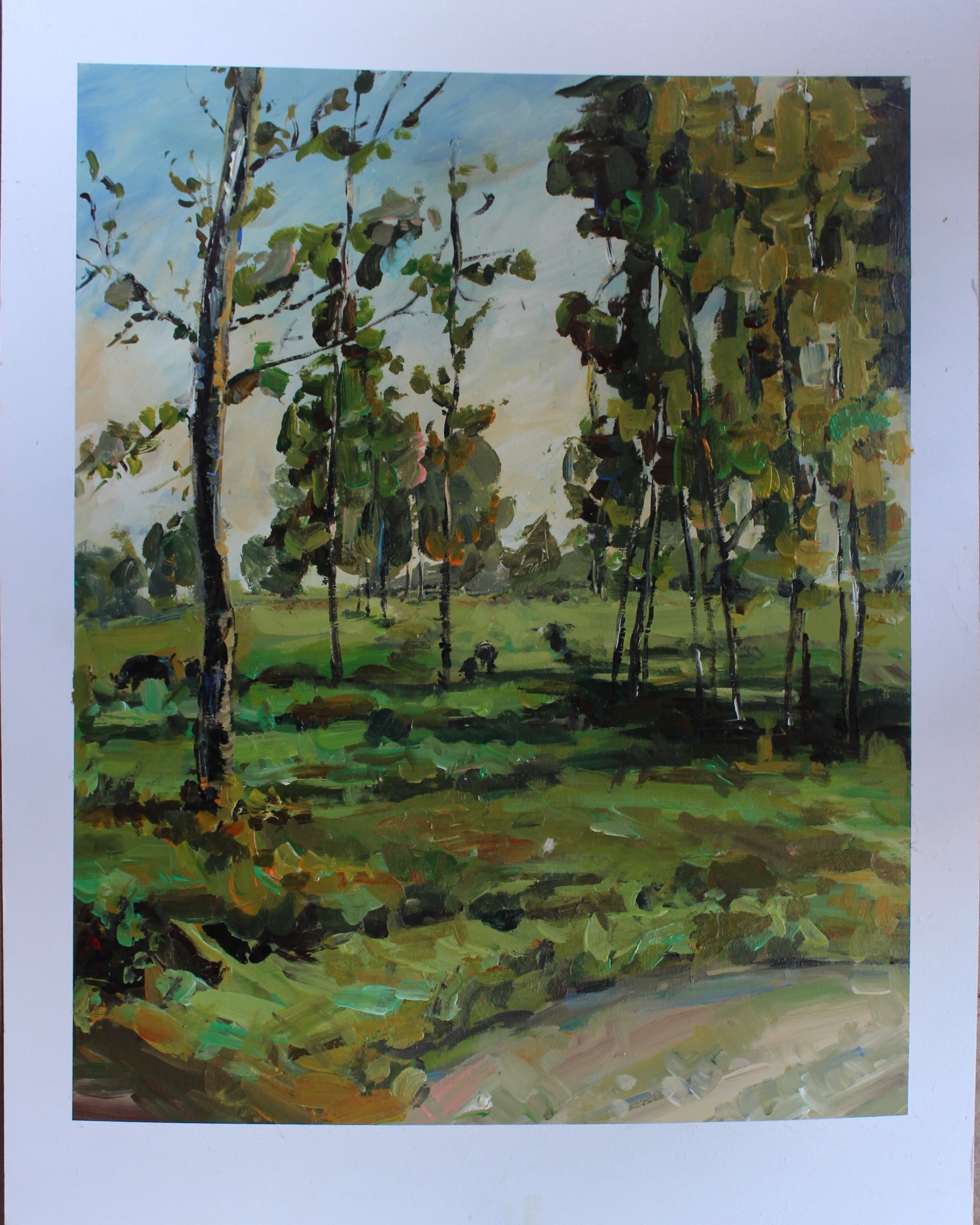 风景|纯艺术|水粉|王欧 - 原创作品 - 站酷 (zcool)