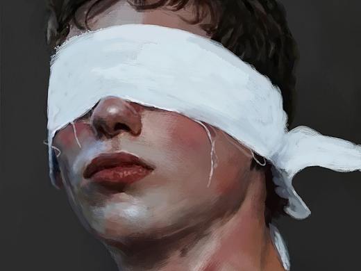 蒙眼男孩（个人主页-ZNDUwNzA3OTY=） - 创作习作 - 站酷设计师风小风风原创素材 - 站酷ZCOOL