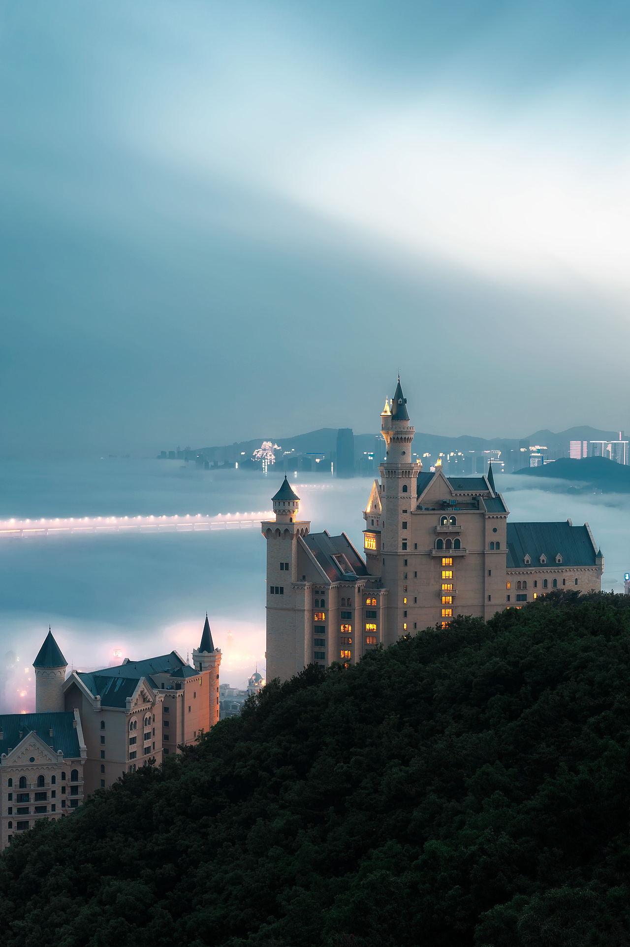 雾色城堡(大连)|摄影|风光摄影|贤子摄影_原创作品-站酷(zcool)
