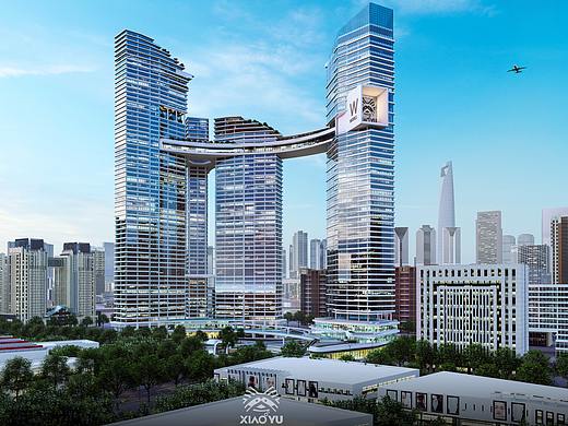 lumion成都某酒店建筑动画表现
