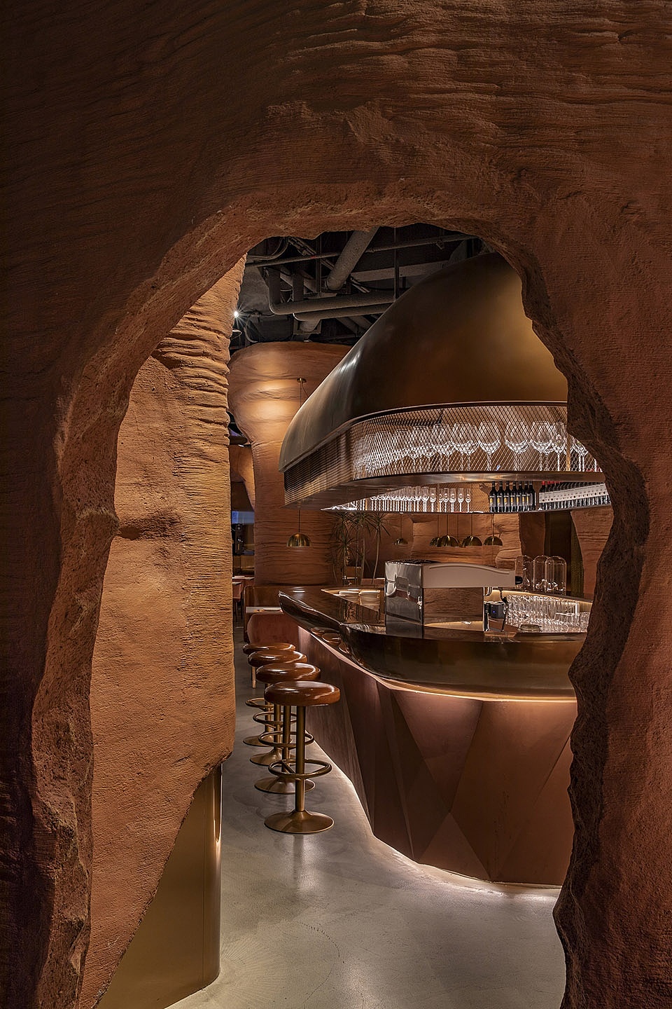 吧台区，bar area © 金伟琦