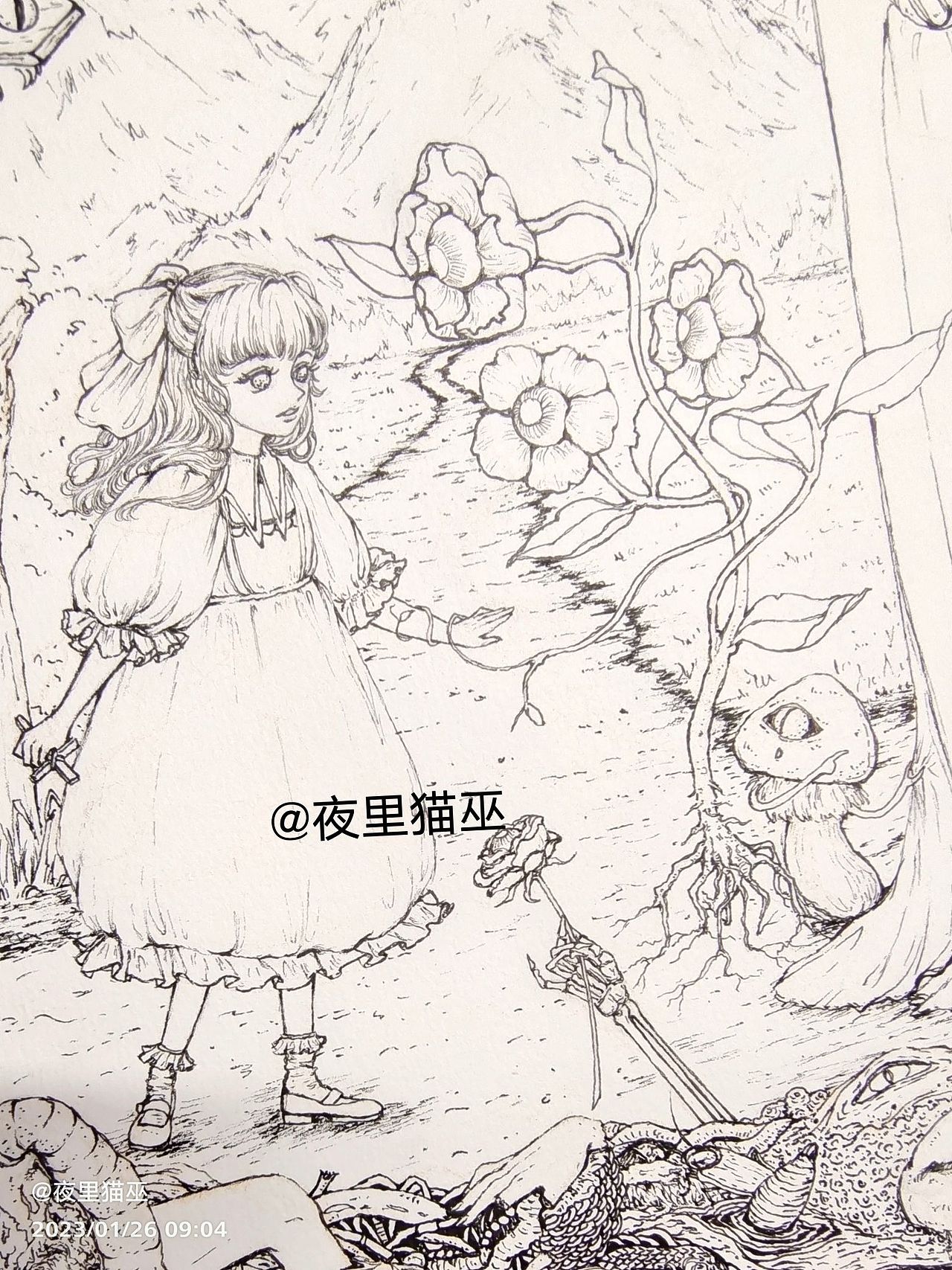 好心的指路人（图ZMzI4MzUzMTYw） - 创作习作 - 站酷设计师夜里水彩原创素材 - 站酷ZCOOL