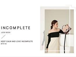 incomplete 2019ss lookbook