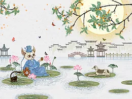 插画-国风雅致