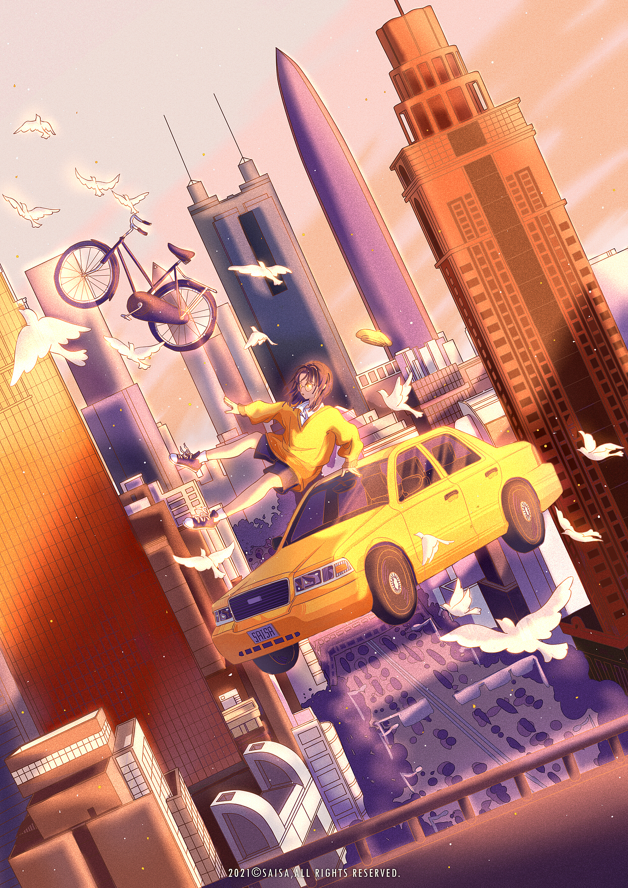 2021插画合集 | 岁差（图ZMjgxNTgyNDQ0） - 创作习作 - 站酷设计师岁差原创素材 - 站酷ZCOOL