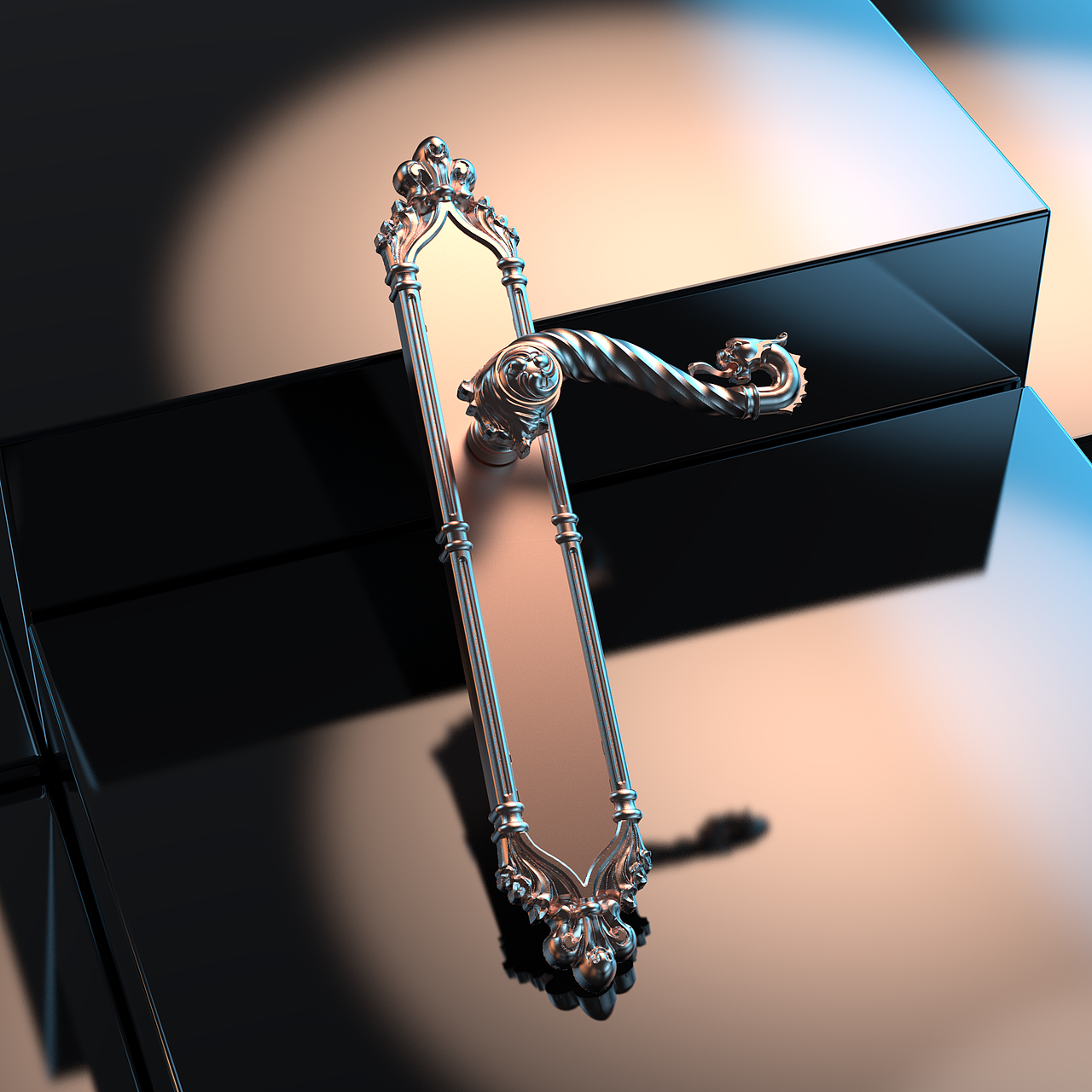 欧式门锁 欧式门把手设计 2021 门锁设计 铜锁设计