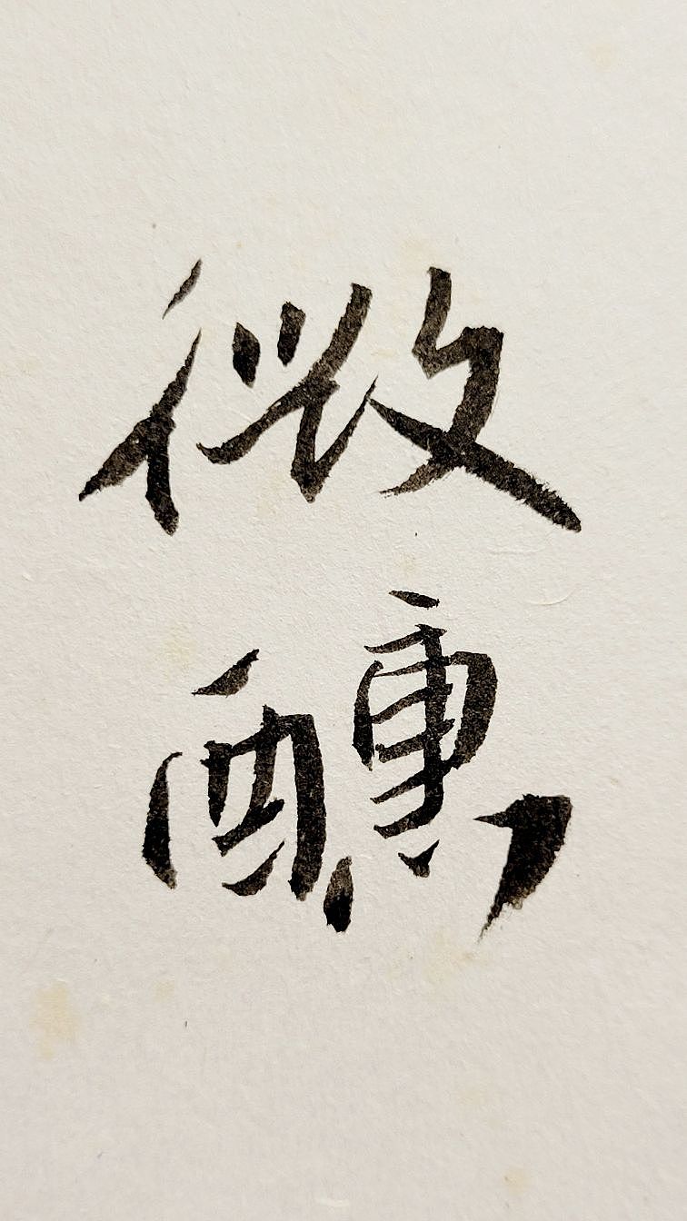 随便写点（图ZMzM4MTM0MjI0） - 书法 - 站酷设计师旭辉写字原创素材 - 站酷ZCOOL