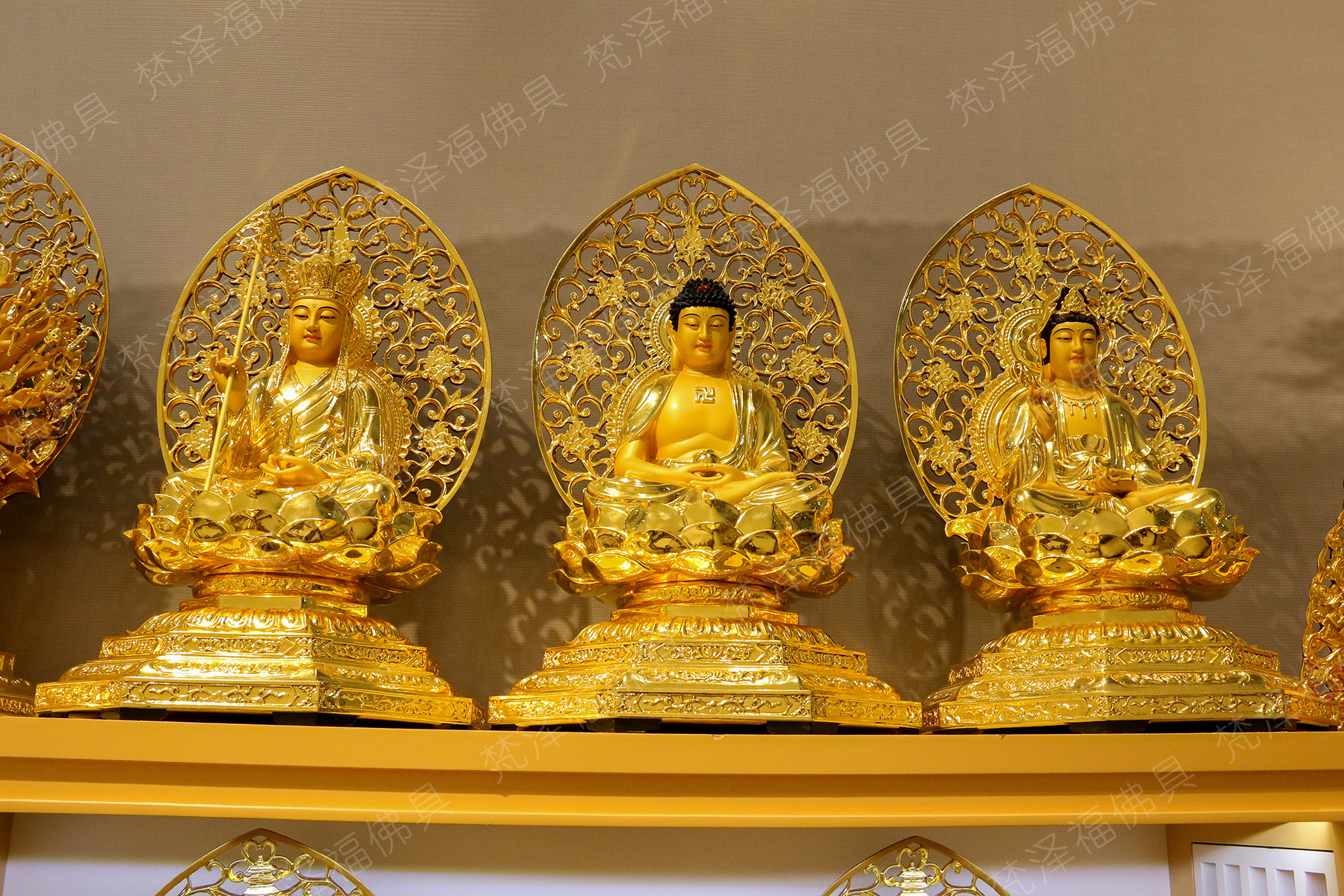 厦门佛具展拍摄 工艺品场景展示 佛像摄影 |摄影|产