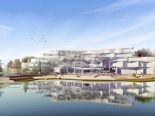 建筑效果图  lumion 加  后期ps