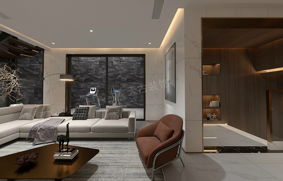 极简艺术 随心所欲|金科御临河别墅设计效果图