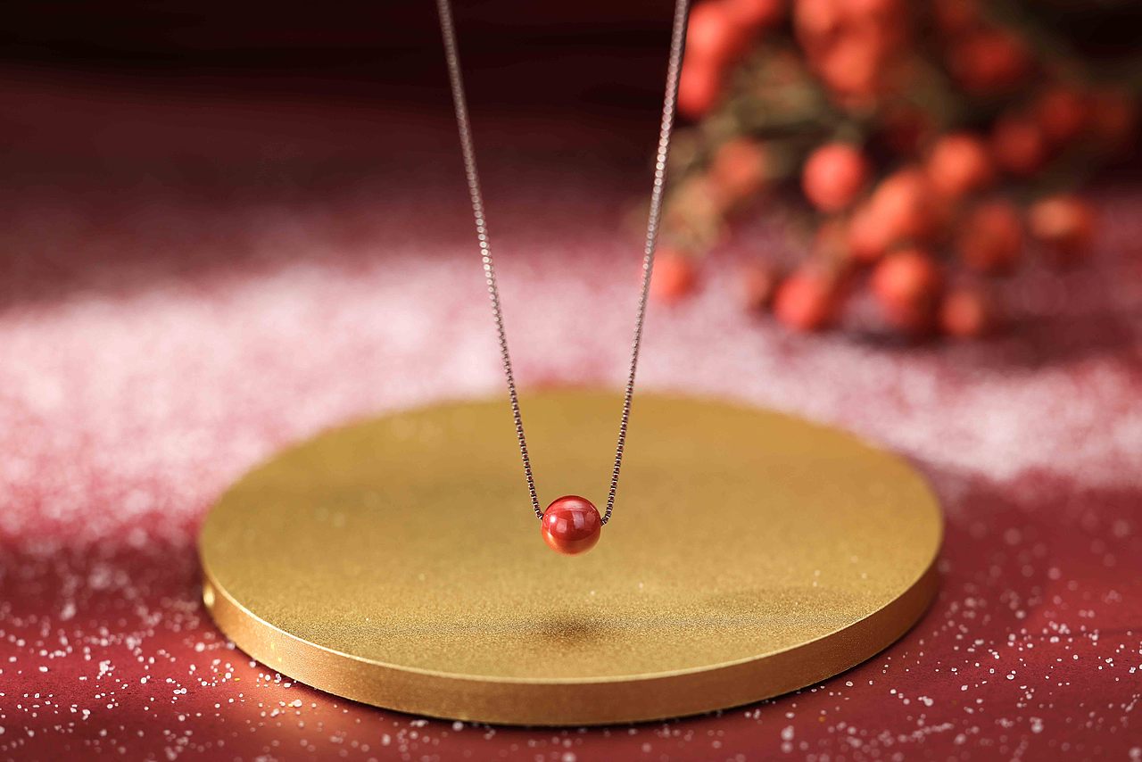 虎年饰品银饰品项链新年手链首饰拍摄电商静物产品拍照