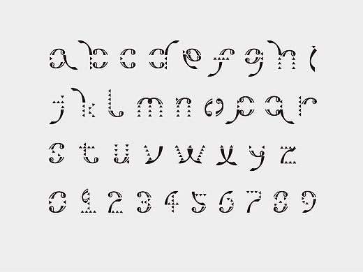 英文字体设计
