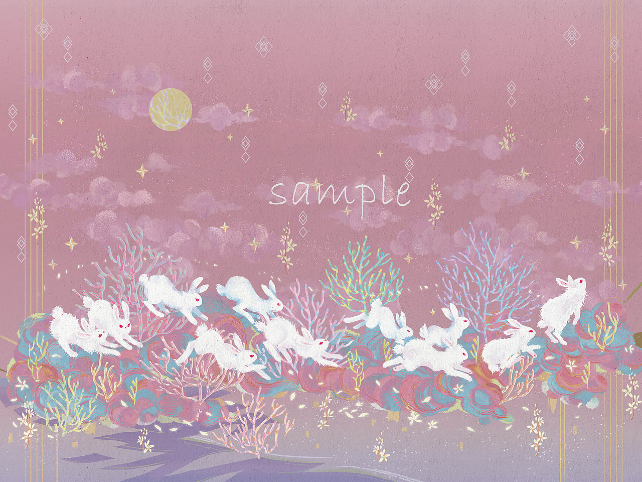 海底奔兔（图ZMjE5MzI5NzY4） - 其他服装 - 站酷设计师爪爪爪哇鱼原创素材 - 站酷ZCOOL