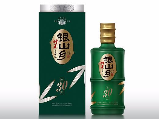 贵州银山乡竹子竹王酒|少数民族白酒设计_MOFA1985创意