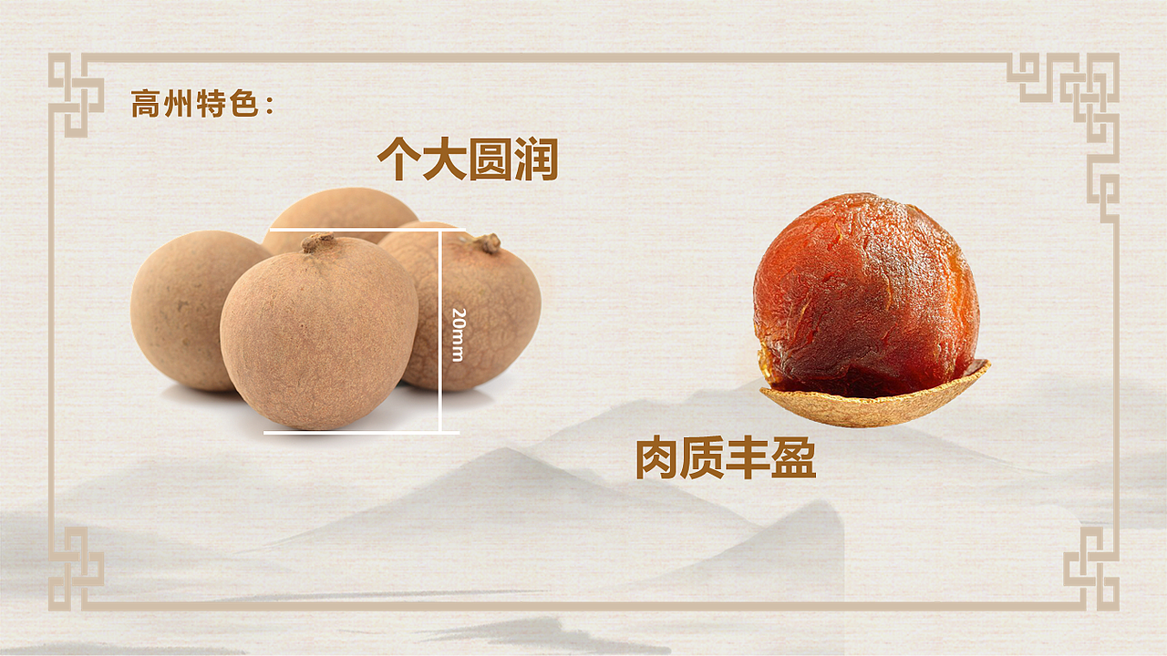 高州桂圆产品介绍PPT（图ZMjUwNDM5NzY4） - PPT/Keynote - 站酷设计师尼玛帅原创素材 - 站酷ZCOOL