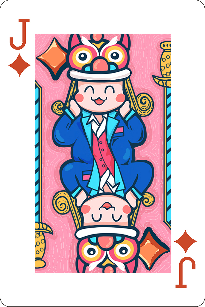 蔚澜香颂半岛IP扑克牌（图ZMTQ4OTIxMTgw） - 商业插画 - 站酷设计师oldhuan原创素材 - 站酷ZCOOL