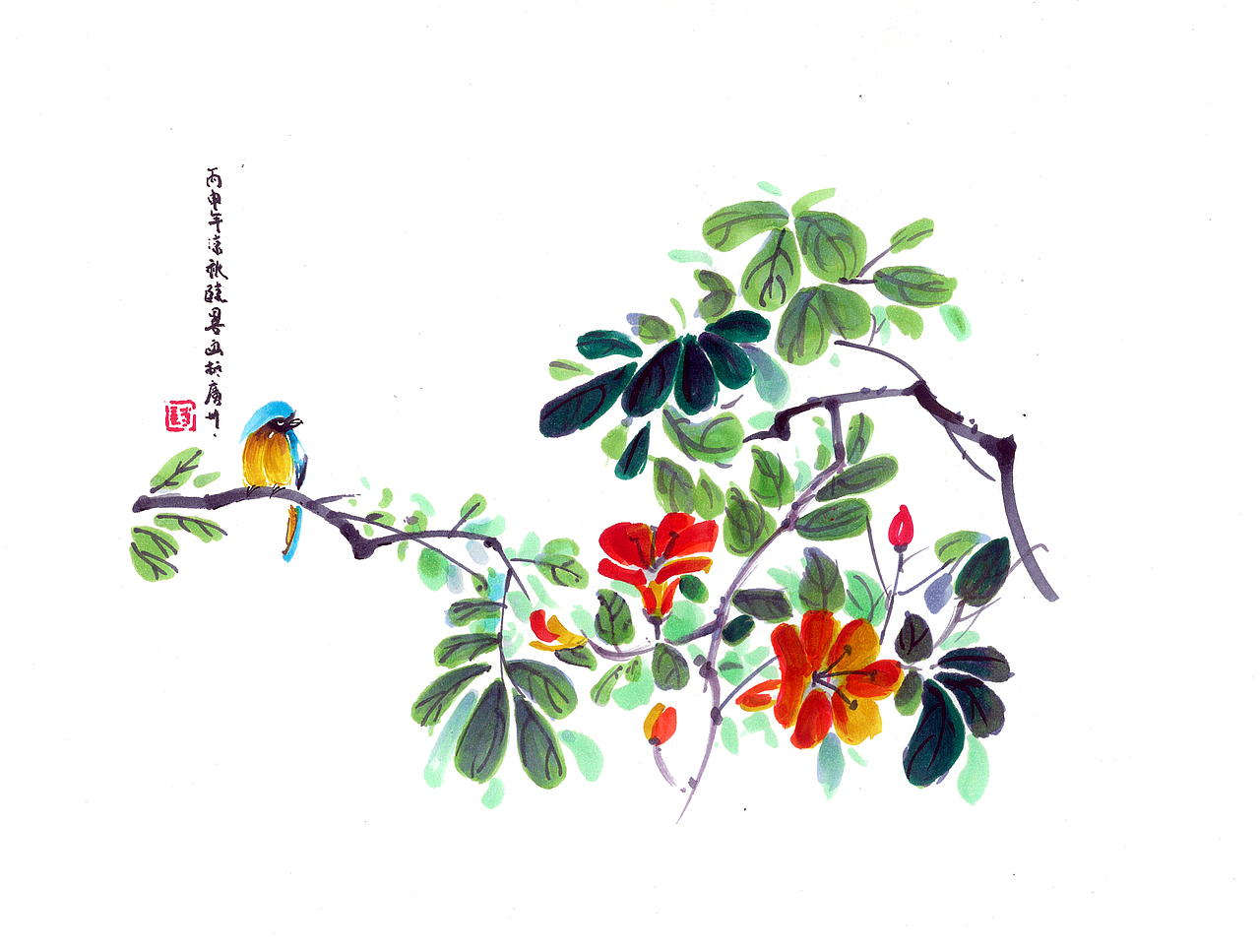 马克笔小表现。（图ZNjU4NTQxMzI=） - 绘画 - 站酷设计师小影不语原创素材 - 站酷ZCOOL