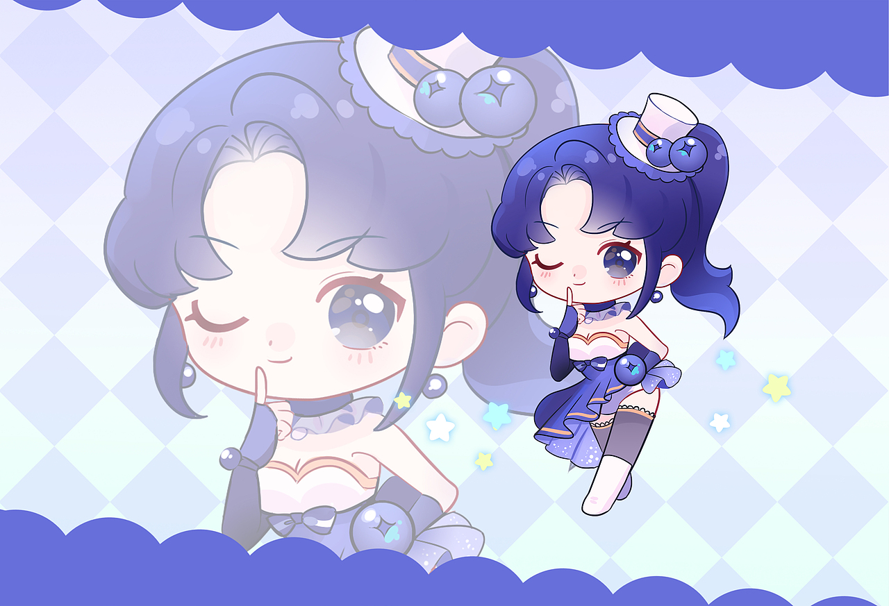 水果拟人水果少女团