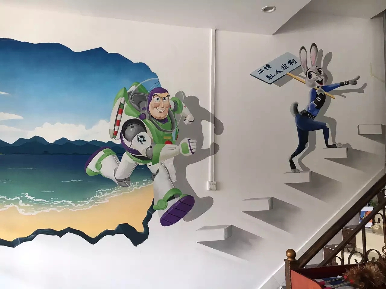 南宁家具店卡通手绘（图ZMjI0OTE4MDg4） - 游戏原画 - 站酷设计师墨鱼壁画工作室原创素材 - 站酷ZCOOL