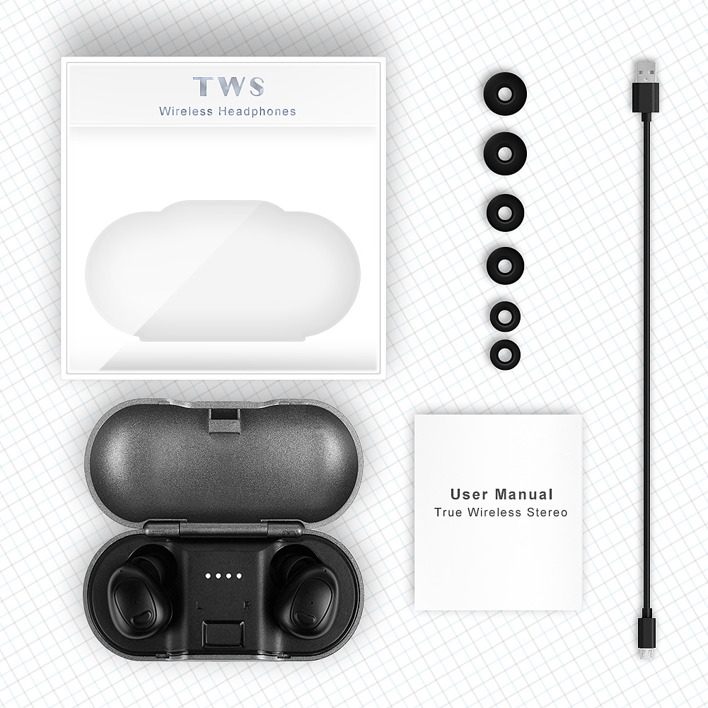 亚马逊蓝牙耳机-产品矢量画图