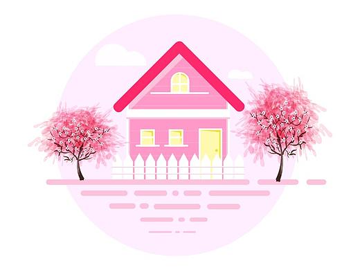 风景插画（个人主页-ZMzQxNDI1MTI=） - 创作习作 - 站酷设计师像素UI原创素材 - 站酷ZCOOL