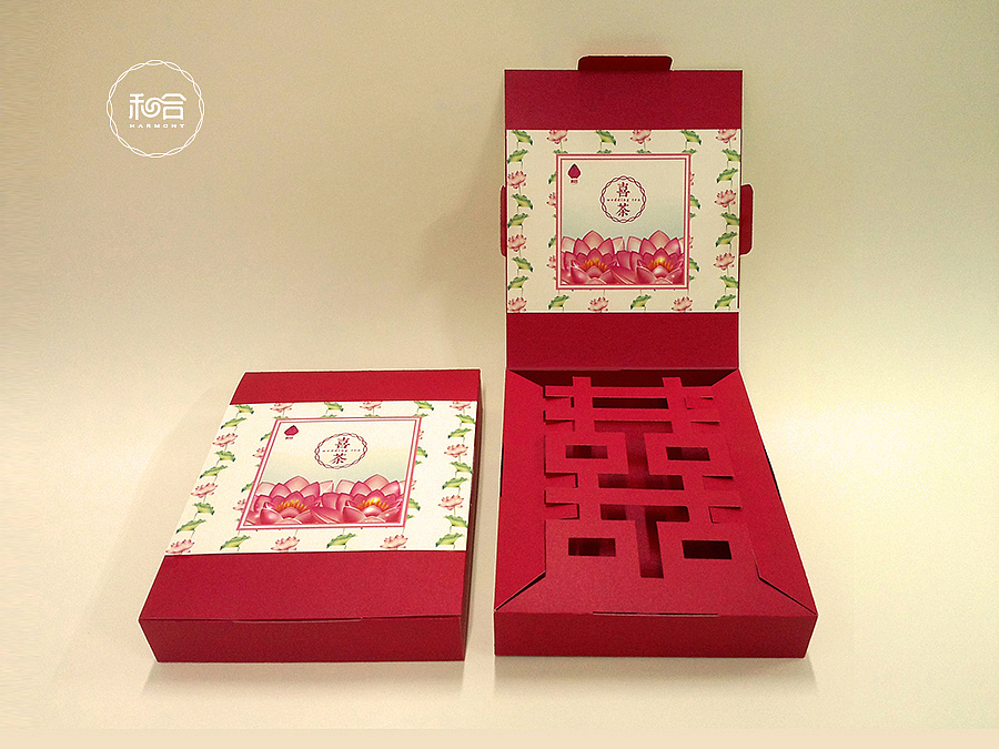 中式婚庆礼品包装设计