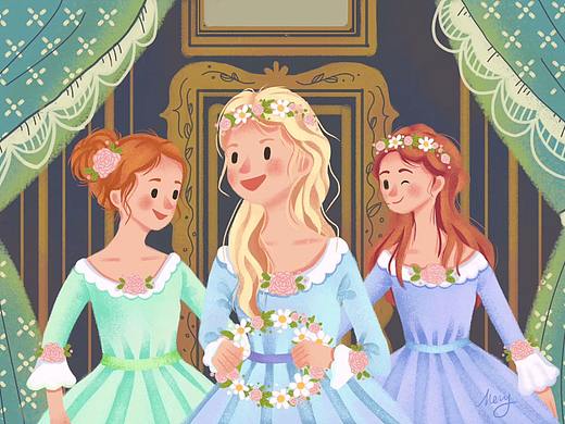 公主不一定是濃眉大眼（個(gè)人主頁(yè)-ZNDk0OTY3NDg=） - 商業(yè)插畫(huà) - 站酷設(shè)計(jì)師許愿少女Cc原創(chuàng)素材 - 站酷ZCOOL