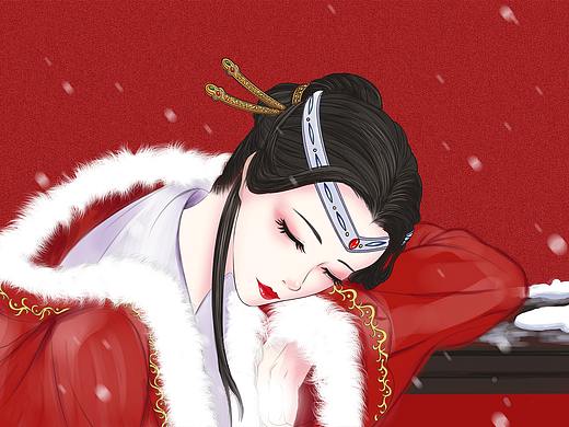 人物手繪（個人主頁-ZNDE2NDQ2NDA=） - 藝術(shù)插畫 - 站酷設(shè)計師慕靜兒原創(chuàng)素材 - 站酷ZCOOL