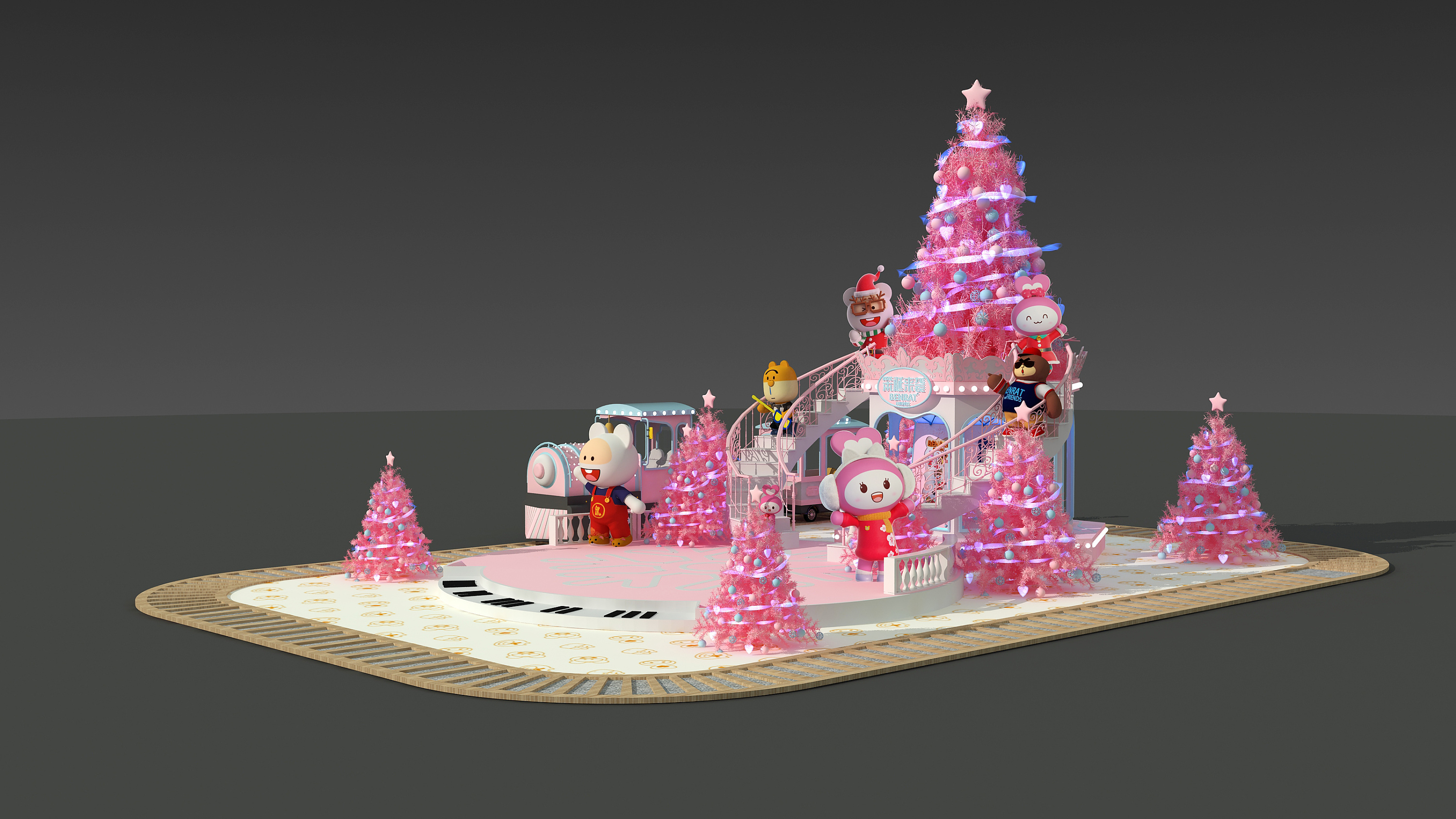 圣诞美陈网红打卡