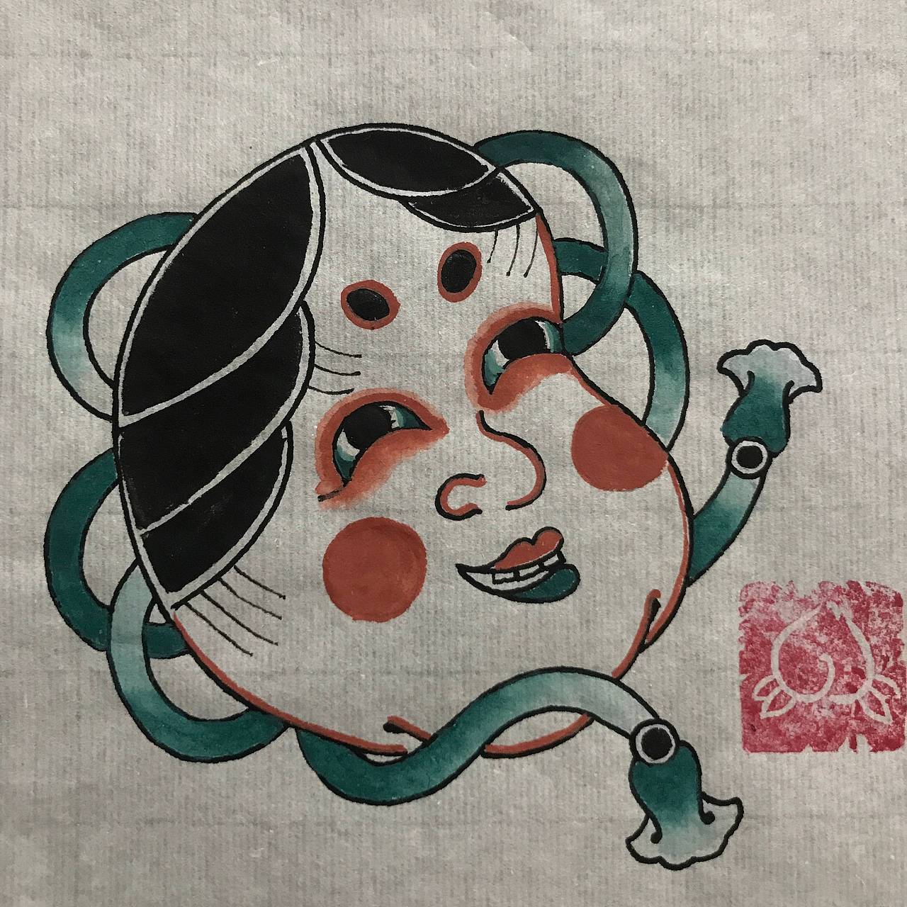 纹身手稿（图ZMjMwNTMyNDM2） - 艺术插画 - 站酷设计师起雲原创素材 - 站酷ZCOOL