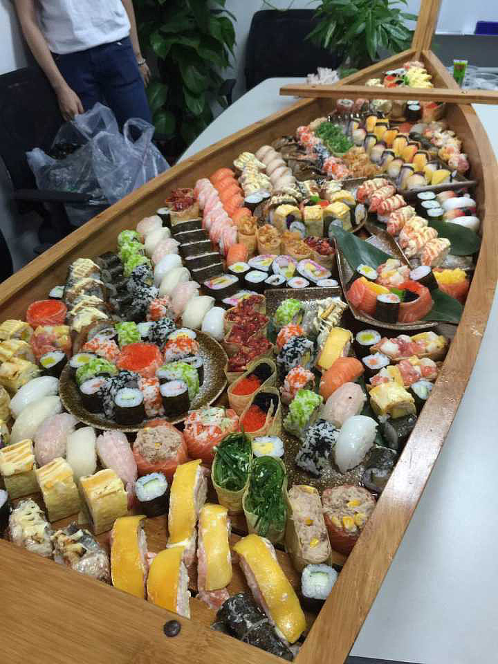 其中一小部分食物