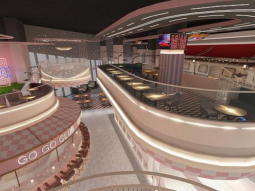 跑跑亲子餐厅 | 快来体验赛道上的用餐时光吧！