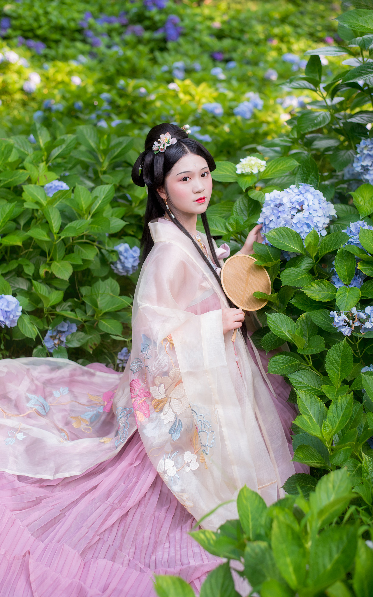 客\绣球花（图ZMTY2NjkxNTQw） - 人像摄影 - 站酷设计师荮桑不是药桑原创素材 - 站酷ZCOOL