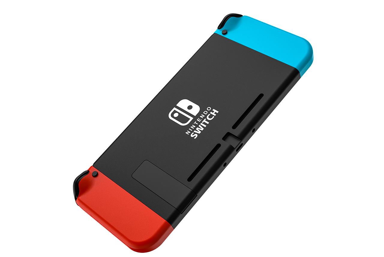 Switch手柄 游戏机 渲染