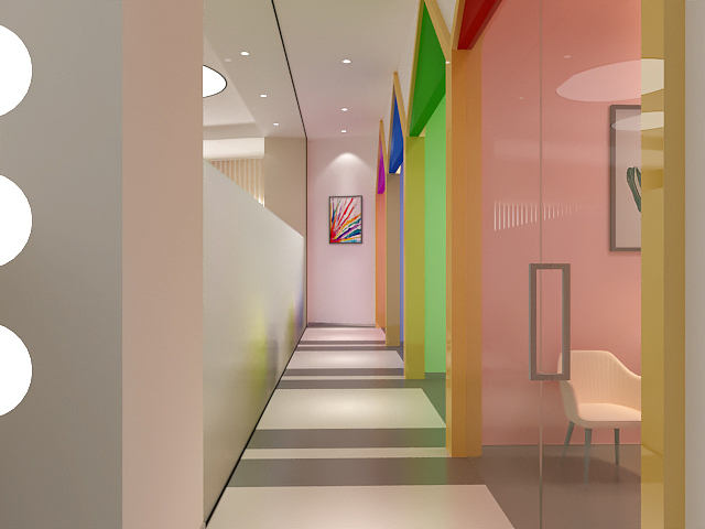 成都舞蹈学校装修设计案例分享-成都培训学校装修设计