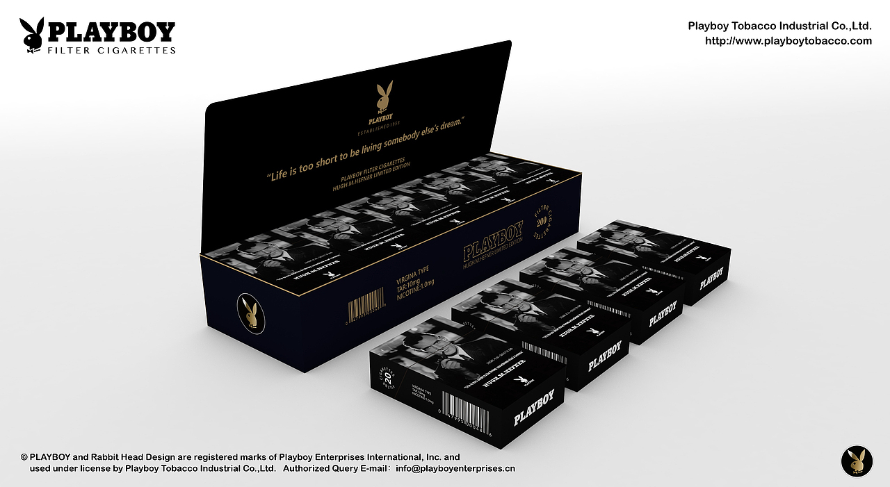 PLAYBOY海夫纳限量款香烟盒设计（图ZMjAyMDEwNzQ0） - 产品 - 站酷设计师玄明映画原创素材 - 站酷ZCOOL