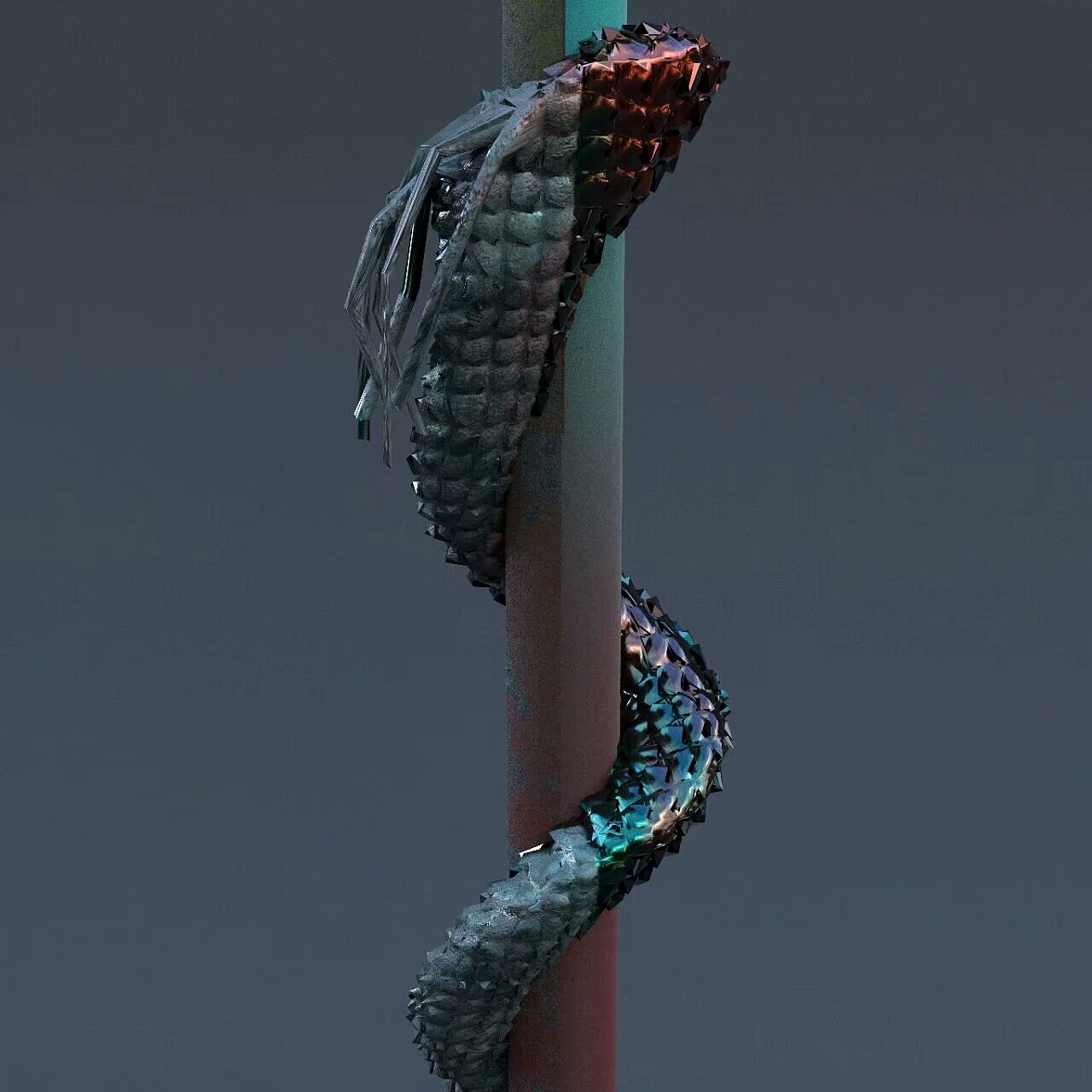 蛇杖_C4D工程下载(编号:8365126)_3D模型_光厂(VJ师网) www.vjshi.com