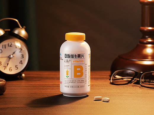 养生堂维生素系列产品修图