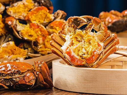 一组大闸蟹客片