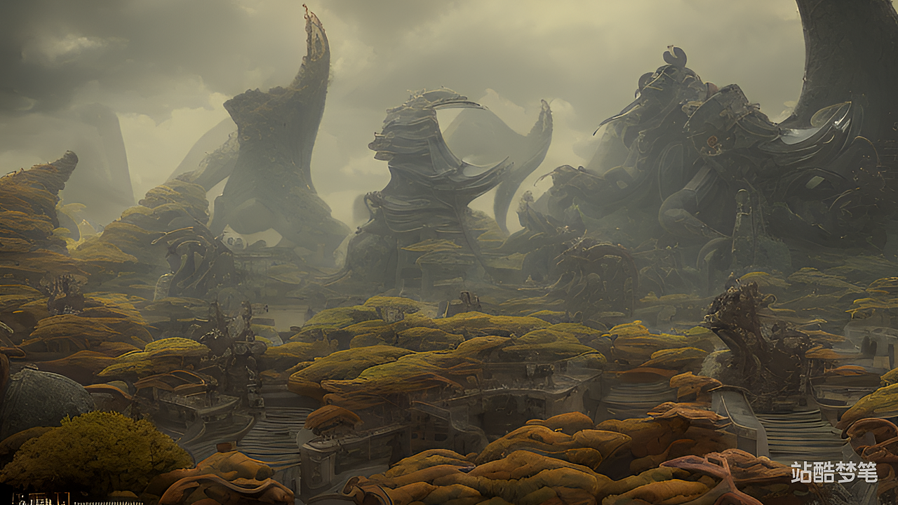 #站酷梦笔#魔兽战场（图ZMzI2ODY5MjM2） - AI作品 - 站酷设计师zoeming110原创素材 - 站酷ZCOOL