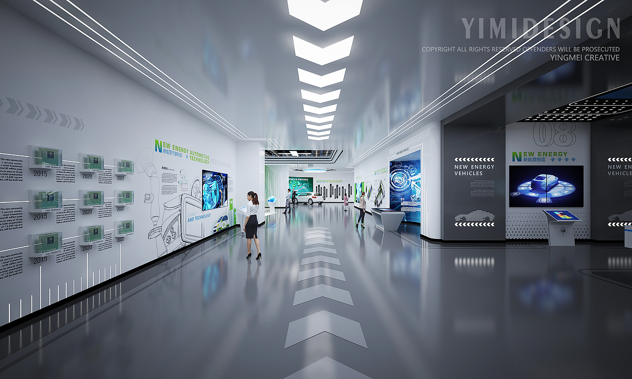 汽车数字展厅 数字展厅 新能源汽车展厅 汽车展厅（图ZMzA4MjQ0ODIw） - 展陈设计 - 站酷设计师盈美创意原创素材 - 站酷ZCOOL