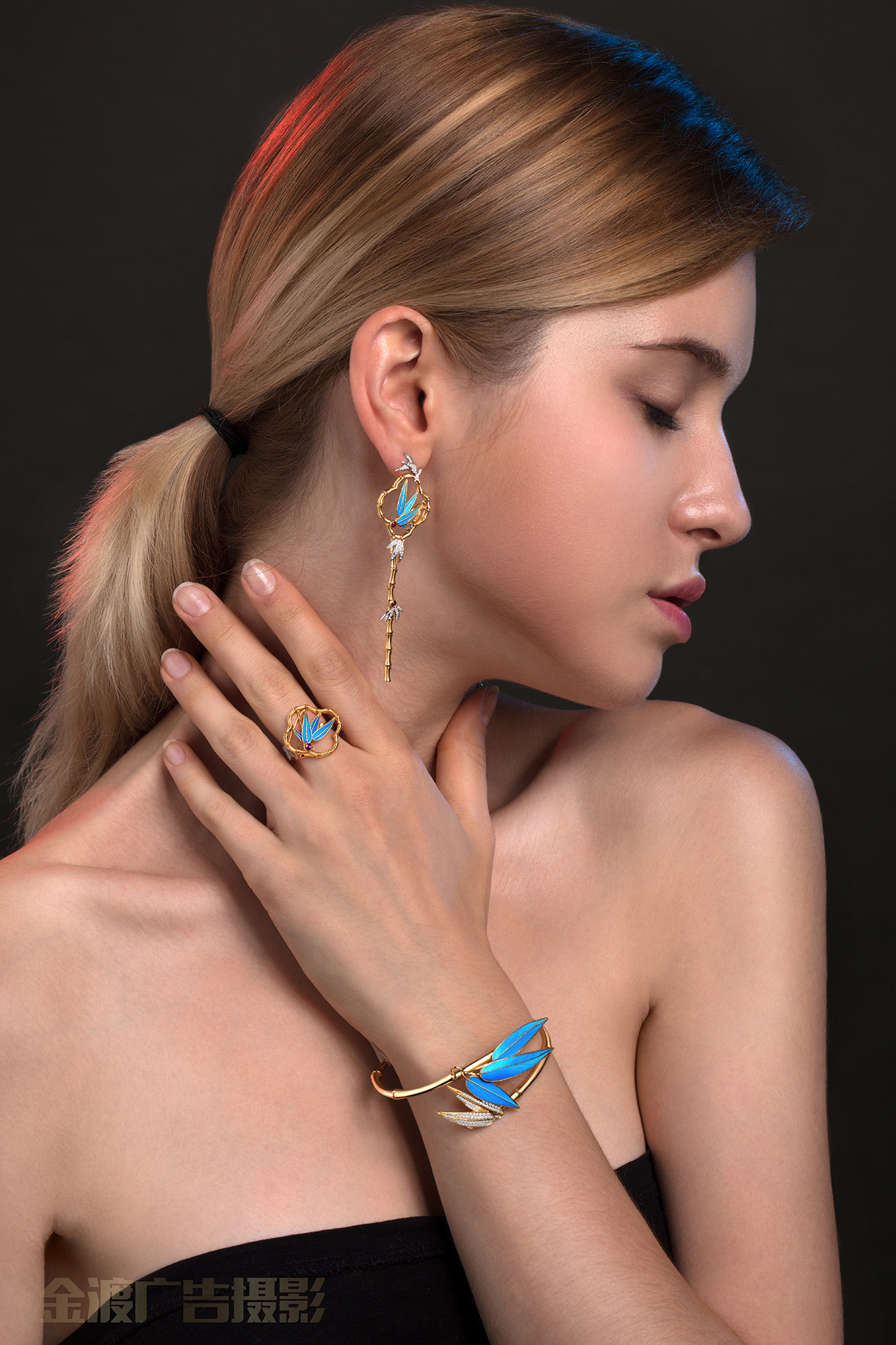 珠宝人像拍摄精修作品